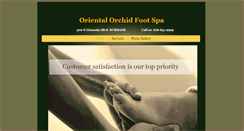 Desktop Screenshot of o-o-footspa.com